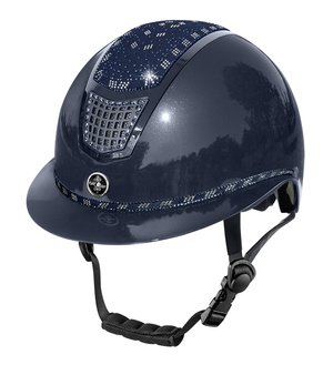 Kask jeździecki z szerokim daszkiem Fair Play Quantinum 2.0 EOS Shiny