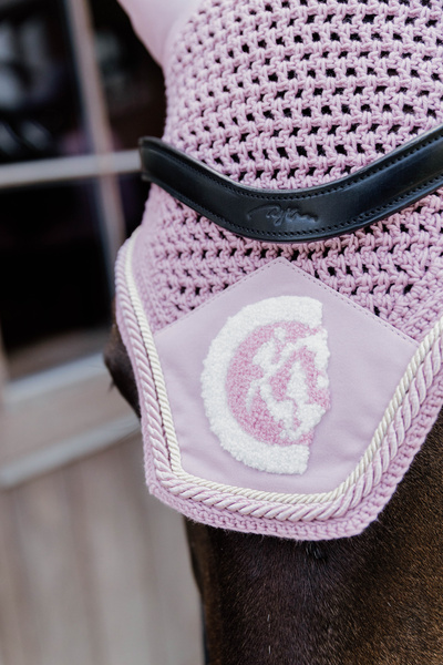 Nauszniki klasyczne Kentucky Horsewear 3D Logo Rope