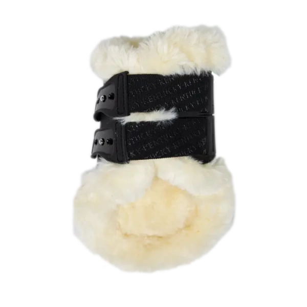 Ochraniacze tylne z futrem Kentucky Horsewear Vegan Sheepskin Elastic