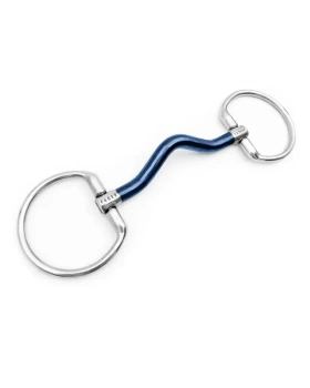 Wędzidło oliwkowe FAGER Harald Sweet Iron - sztanga z portem językowym