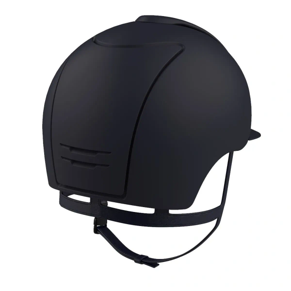 Kask jeździecki KEP Italia Cromo 2.0 Blue Textile Rose Gold Frame