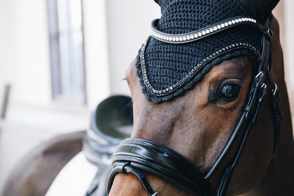 Nauszniki wyciszające Kentucky Horsewear Long Stone&Pearl