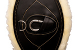 Popręg anatomiczny z futrem Kentucky Horsewear Sheepskin Anatomic Girth