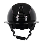 Kask jeździecki z szerokim daszkiem QHP Memphis Polo