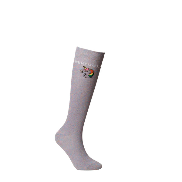 Podkolanówki jeździeckie Kentucky Horsewear Glitter Unicorn - trójpak