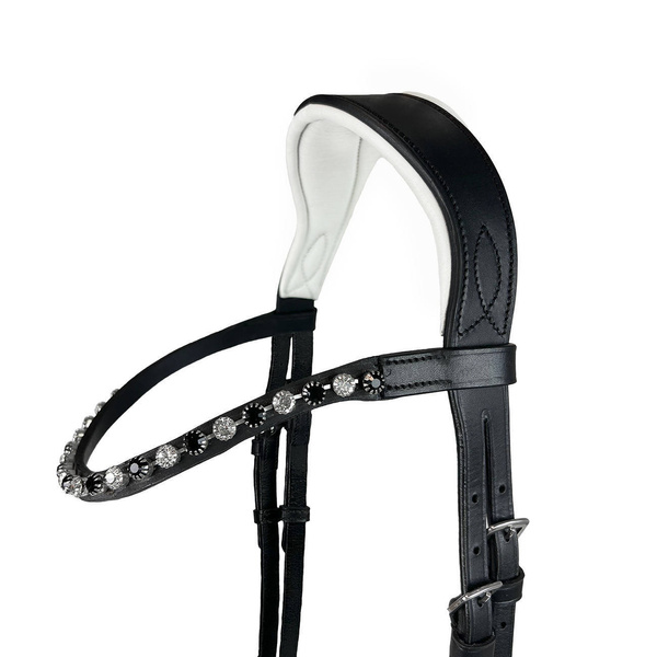 Ogłowie z nachrapnikiem szwedzkim York Alesja