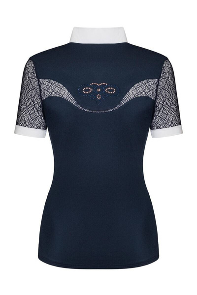 Koszulka konkursowa z krótkim rękawem Fair Play Cecile Rosegold