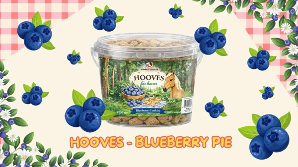 Kopytka dla koni Candy Horse - Ciastko jagodowe