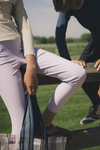 Dziewczęce legginsy jeździeckie z kolanowym lejem silikonowym Kentucky Ridingwear Miami
