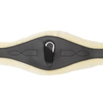 Popręg anatomiczny z futrem Kavalkade Foster Faux fur