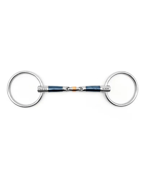 Wędzidło zwykłe FAGER John Sweet Iron - podwójnie łamane