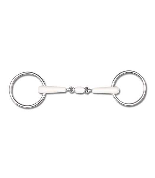 Wędzidło zwykłe Waldhausen Equimouth - podwójnie łamane