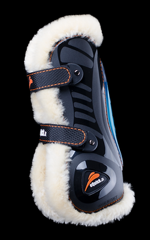 Ochraniacze przednie z futrem eQuick eShock Velcro Fluffy Front