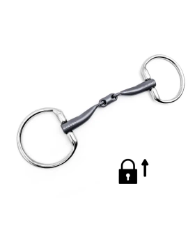 Wędzidło oliwkowe FAGER Matilda Titanium - podwójnie łamane