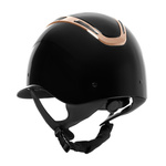 Kask jeździecki z szerokim daszkiem Equestro Apocalypse Shiny