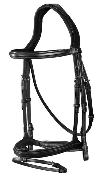 Ogłowie z nachrapnikiem kombinowanym Dy'on New English Collection NEAAAA