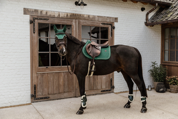Ochraniacze przednie z futrem Kentucky Horsewear Bamboo Elastic