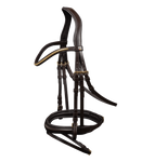 Ogłowie z nachrapnikiem angielskim Waldhausen X-Line Clincher