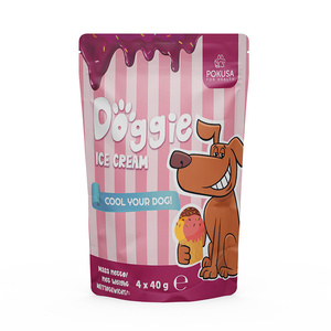 Lody dla psa Pokusa DOGGIE ICE CREAM  - saszetki 4x400g