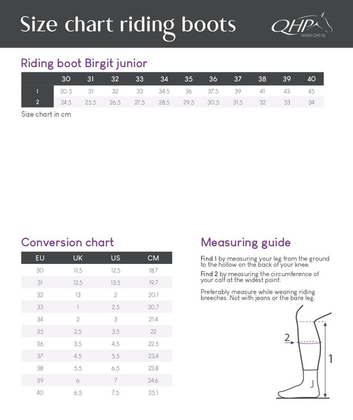 Oficerki młodzieżowe QHP Birgit Junior