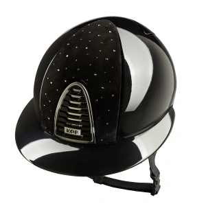 Kask jeździecki z szerokim daszkiem KEP Italia Cromo 2.0 Polish Goccia
