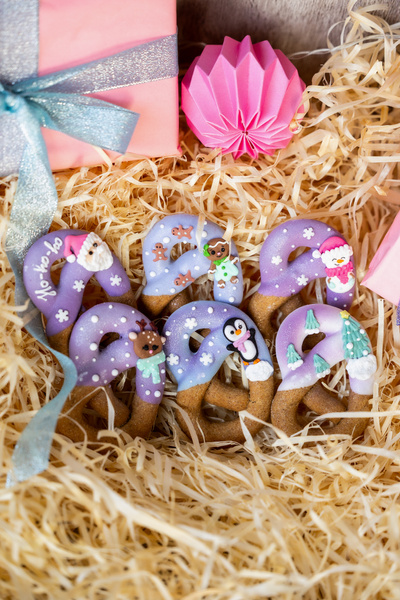 Precle z lukrem Candy Horse - Christmas Time