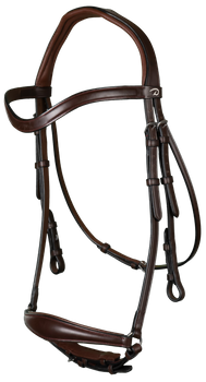 Ogłowie z nachrapnikiem hanowerskim Dy'on New English Collection NEDCAQ