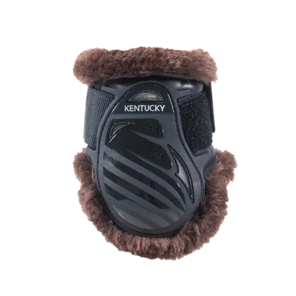 Ochraniacze tylne z futrem Kentucky Horsewear Young Horse TPU