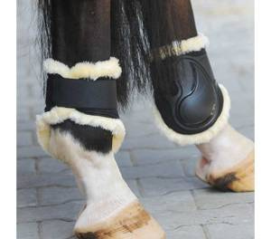 Ochraniacze tylne z futrem Kavalkade Compete 'n Wool