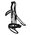 Ogłowie z nachrapnikiem szwedzkim Waldhausen S-Line Glamour