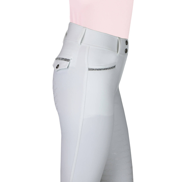 Bryczesy konkursowe z pełnym lejem silikonowym Horsenjoy Prima