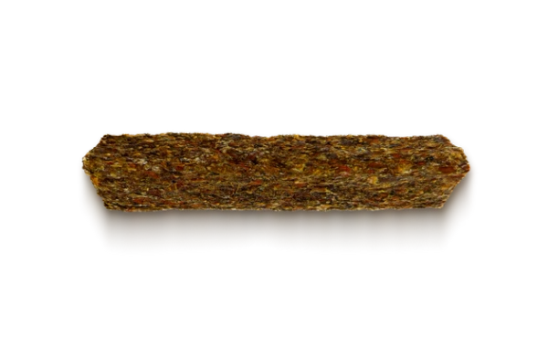 Gryzak dla psa trójkąt do żucia Syta Micha - Struś z wiśnią i nasionami chia