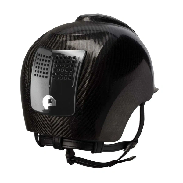 Kask jeździecki KEP Italia E-Light Carbon Polish 3 Black Polish Inserts
