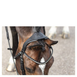 Ogłowie anatomiczne z lakierowanym nachrapnikiem szwedzkim ANKY® Comfort Fit Anatomical