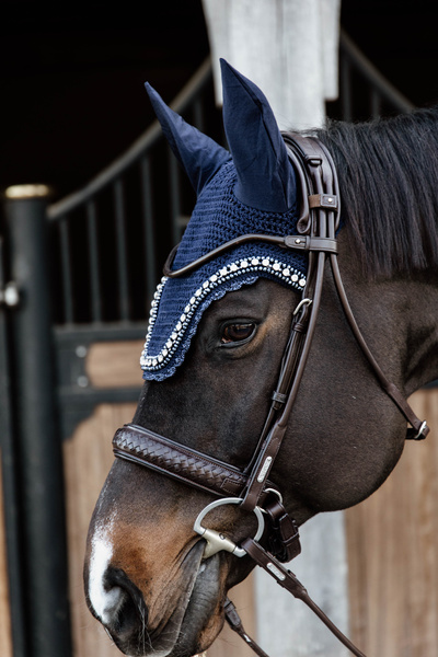Nauszniki klasyczne Kentucky Horsewear Wellington Big Stone&Pearl