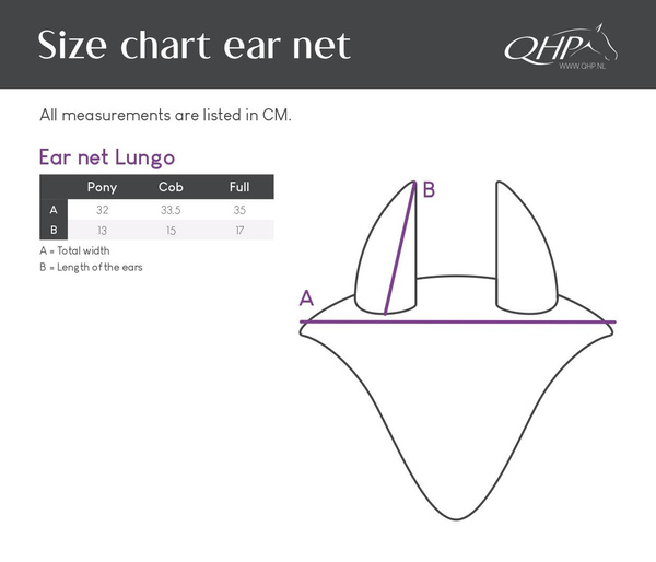 Nauszniki długie QHP Lungo