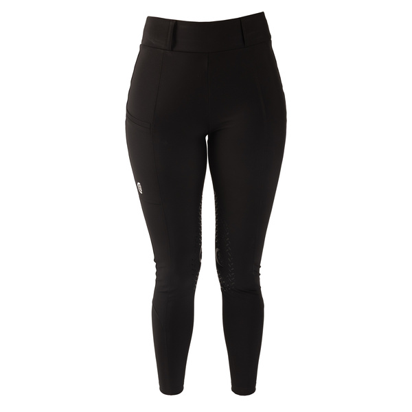 Damskie legginsy jeździeckie z kolanowym lejem silikonowym Kentucky Ridingwear Riding Legging Classic