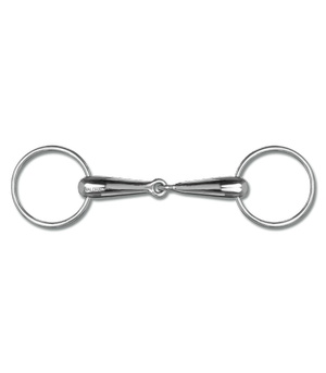 Wędzidło zwykłe Waldhausen Hollow - pojedynczo łamane