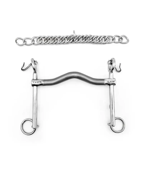 Munsztuk FAGER Philip Sweet Iron - sztanga z portem językowym