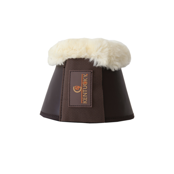 Kaloszki z futrem Kentucky Horsewear Sheepskin Leather