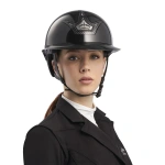 Kask jeździecki z szerokim daszkiem Veredus Vita Carbon Glossy
