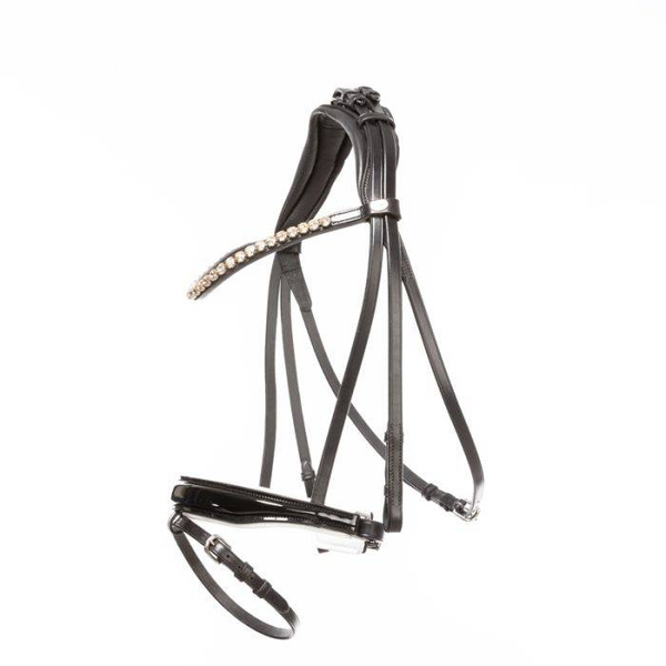 Ogłowie ze szwedzkim nachrapnikiem Kavalkade Fortuna