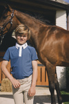 Chłopięca koszula konkursowa z krótkim rękawem Kentucky Ridingwear Osaka