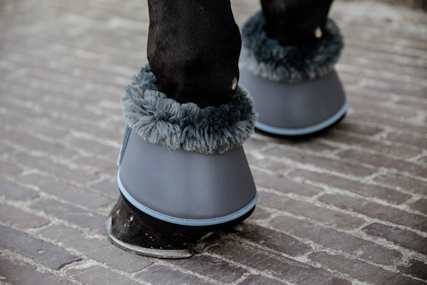 Kaloszki z futrem Kentucky Horsewear Sheepskin Leather