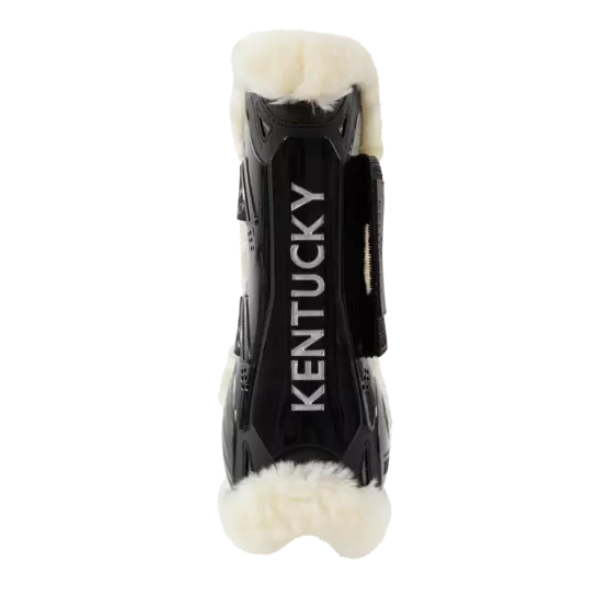 Ochraniacze przednie z futrem Kentucky Horsewear Bamboo Velcro