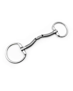 Wędzidło oliwkowe FAGER Milton Sweet Iron Bradoon - podwójnie łamane