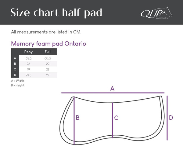 Podkładka pod siodło z futrem i pianką Memory QHP Ontario