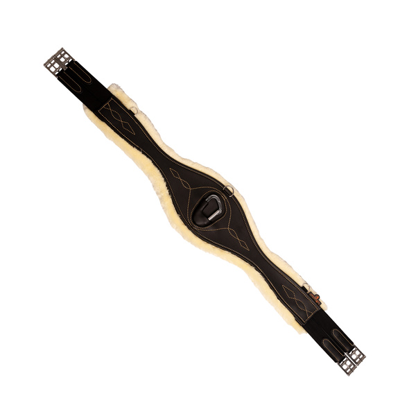 Popręg anatomiczny z futrem Kentucky Horsewear Sheepskin Anatomic Girth