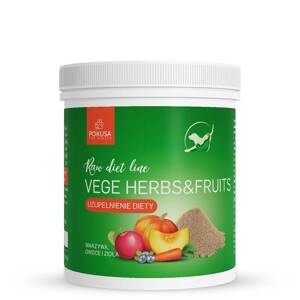 Warzywa, owoce i zioła dla psów i kotów Pokusa Raw Diet Line