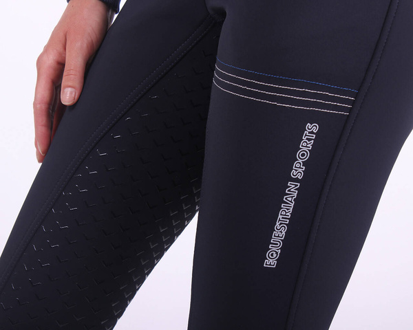 Bryczesy softshell z pełnym lejem silikonowym QHP Emma